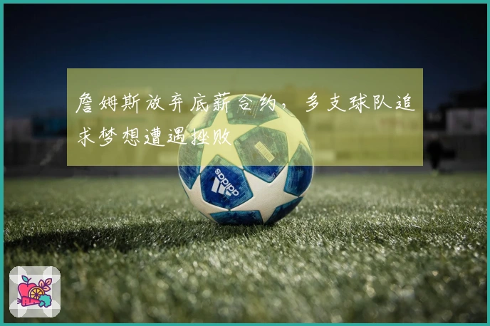 詹姆斯放弃底薪合约，多支球队追求梦想遭遇挫败